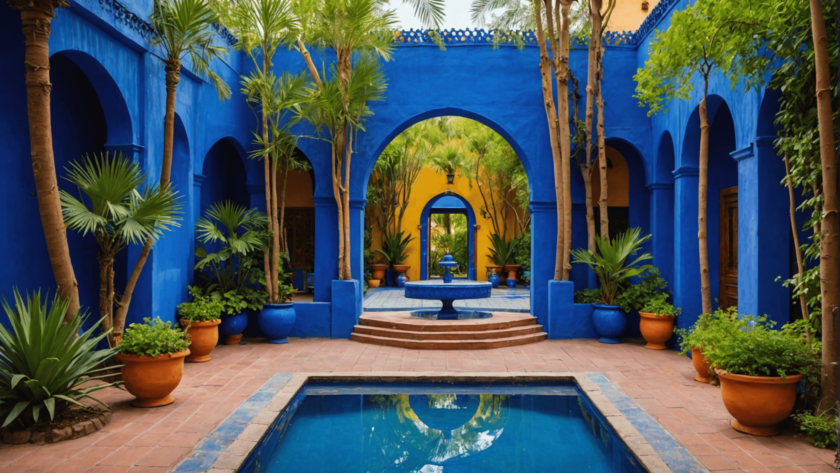 jardin majorelle marrakech