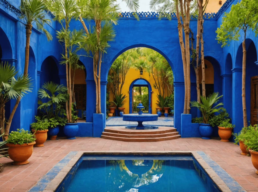 jardin majorelle marrakech